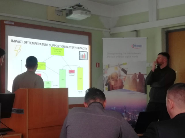 Meeting with representatives of of Infineon Technologies