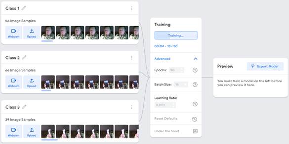 Етап збору даних для навчння нейромережі