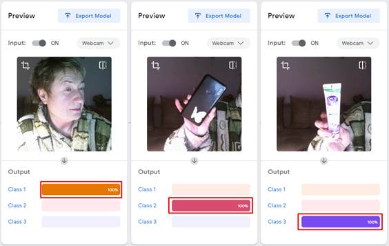 Результати навчання нейромережі