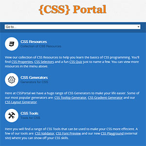 {CSS} Portal