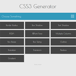 CSS3 Generator