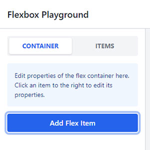 Flexbox Playground