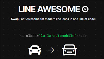 Line Awesome