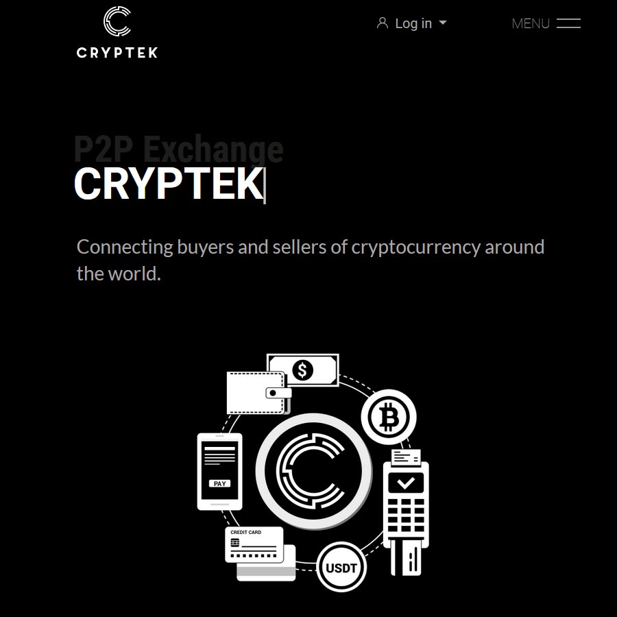 Cryptek. Cryptocurrency Exchange and CryptoWallet, Services for cryptomining